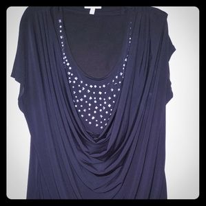 Gorgeous black dressy top